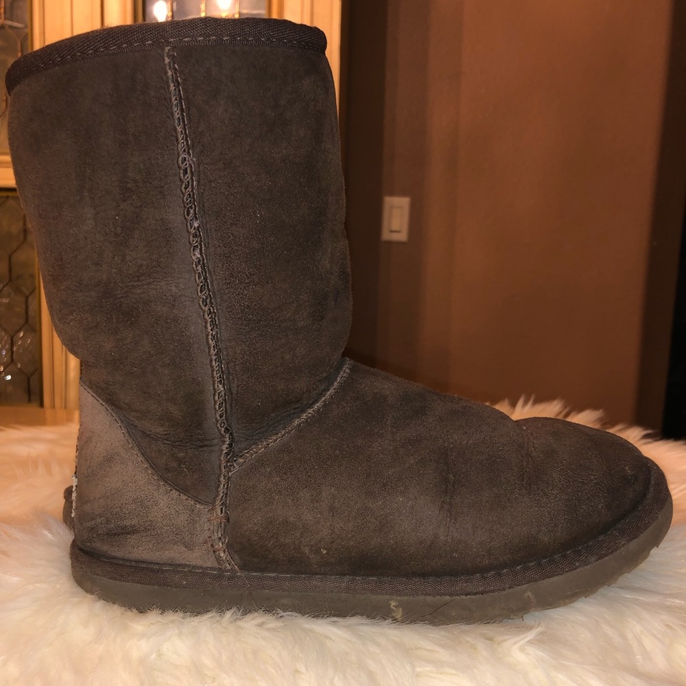 Dark brown Uggs